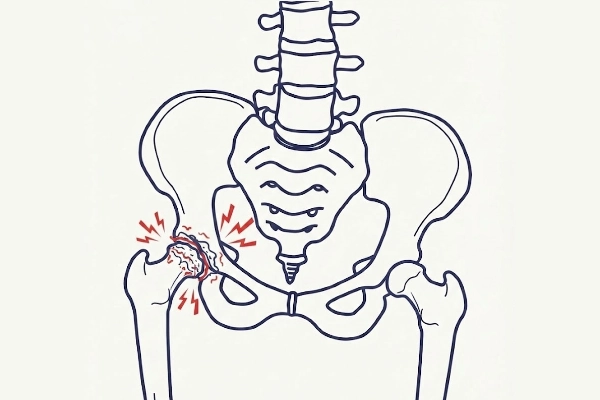 軟骨への負担イラスト
